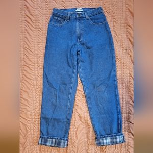 L.L Bean Flannel Lined Jeans